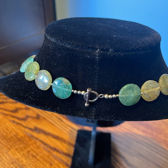 Multi-color stone Necklace - Picture 3 of 5